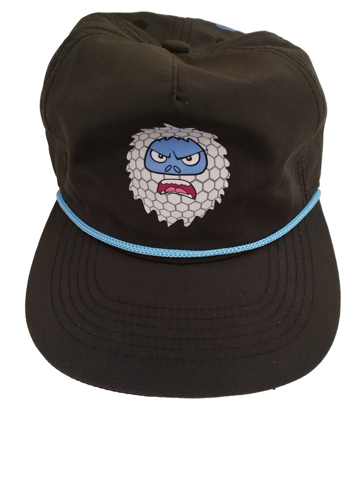 Snowman Golf Hat Cap Black