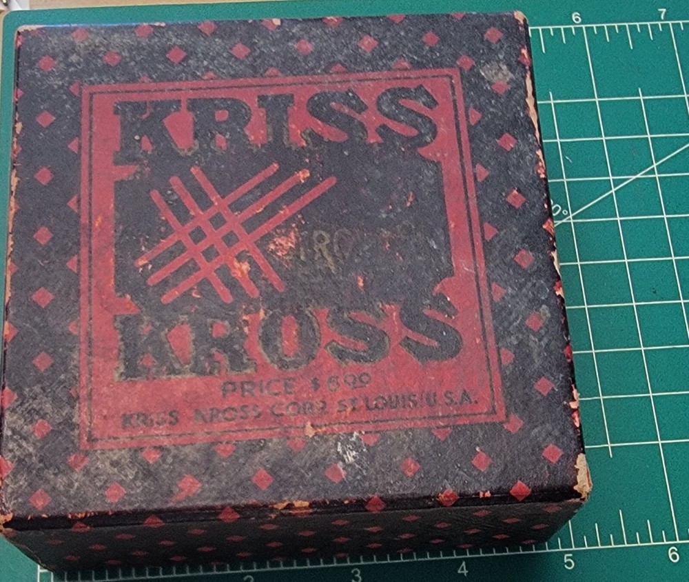 Kriss Kross Strop Razor Blade Sharpener (BOX ONLY!)