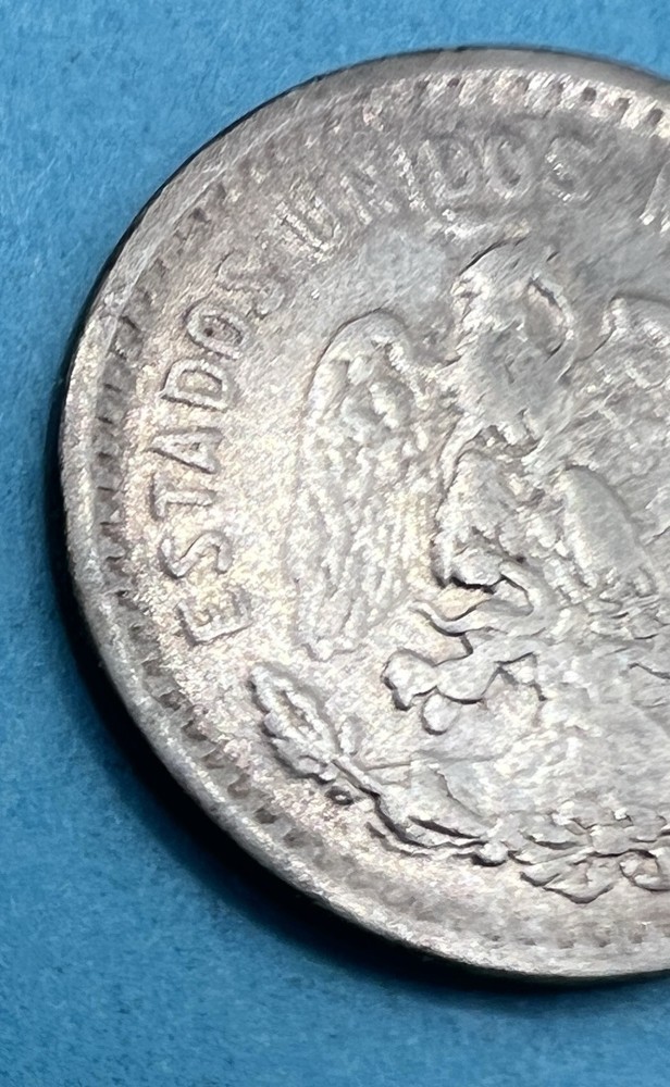 1907 MEXICO 10 CENTAVOS COIN