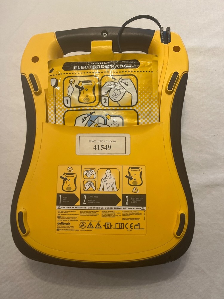 Defibtech Lifeline AED DDU-100A Refurbished Pad included
