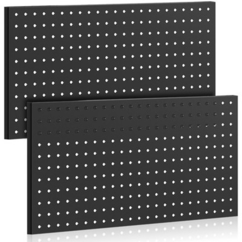 2PACK Pegboards Wall-Mounted Toolboard 24" x 12" Wall Organizer for Tool Storage