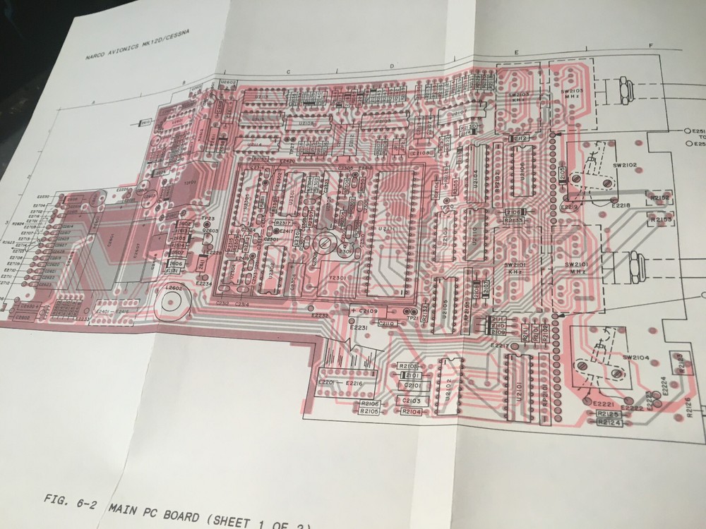 Narco MK-12D Cessna Replacement Addendum Maintenance manual