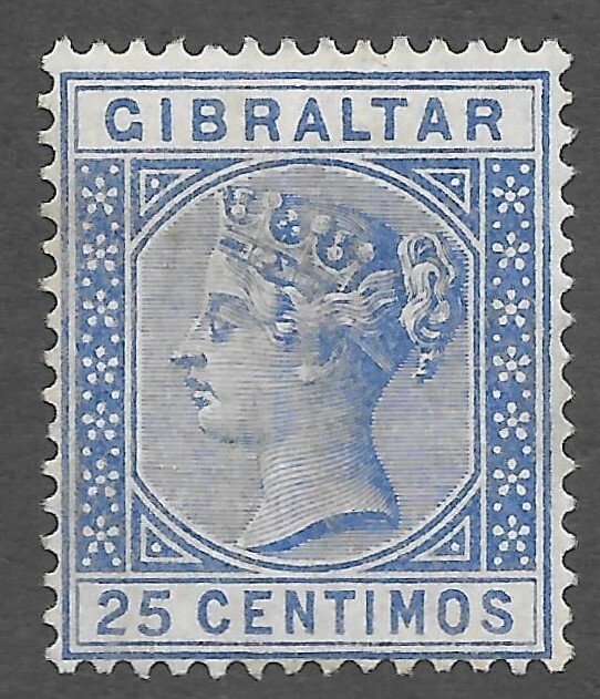 Gibraltar (1889) - Scott # 32,   MNG