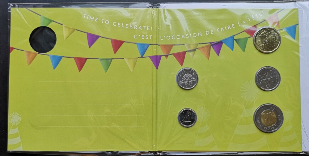 *** 2014 HAPPY BIRTHDAY *** SEALED COINS SET ***