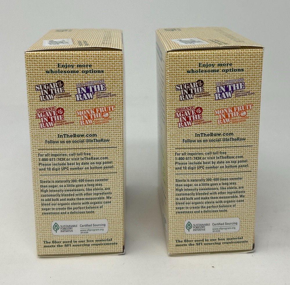 Stevia Organic Stevia Sweetener Packets 40 Ct-2 PACK