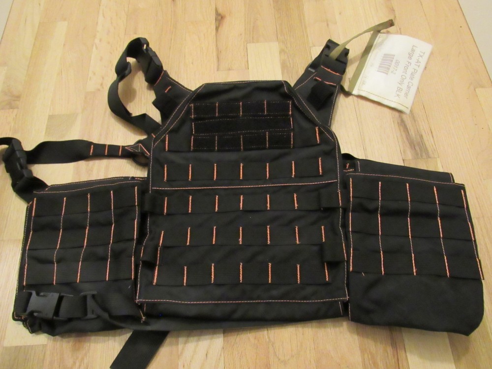 Grey Ghost Gear Plate Carrier Large Front only black