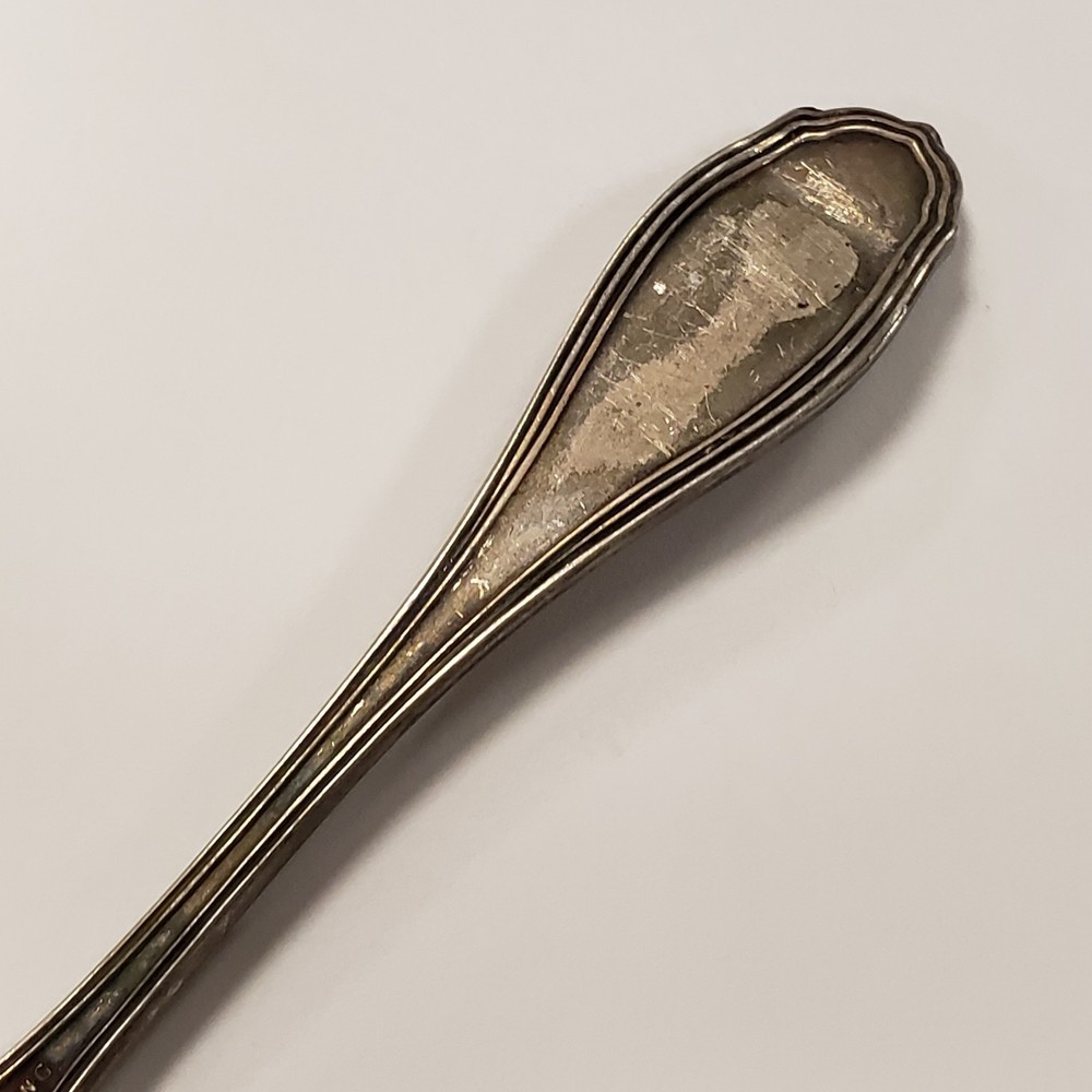 Sterling Silver Souvenir Spoon Coal Dump Ashtabula Harbor ENGRAVED 28g - FL1123