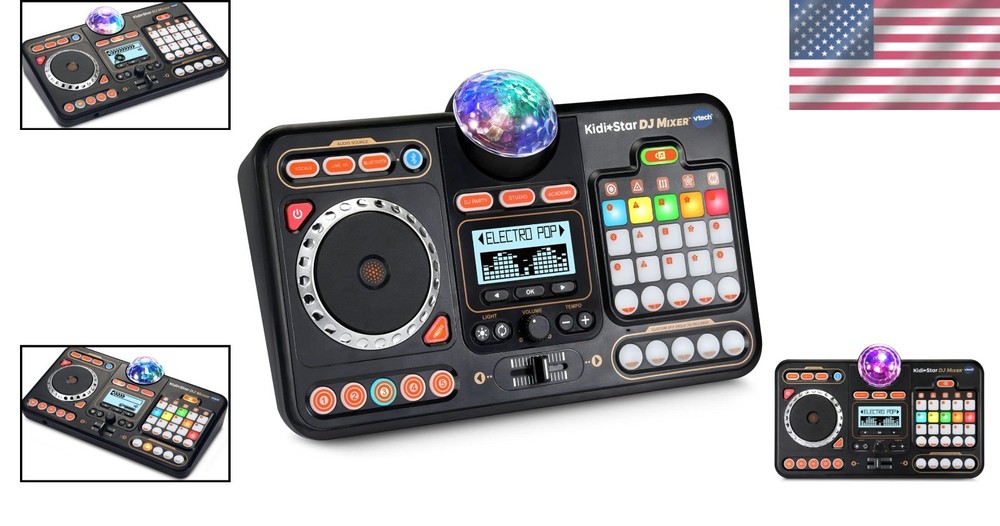 Bluetooth DJ Mixer for Creative Mixing