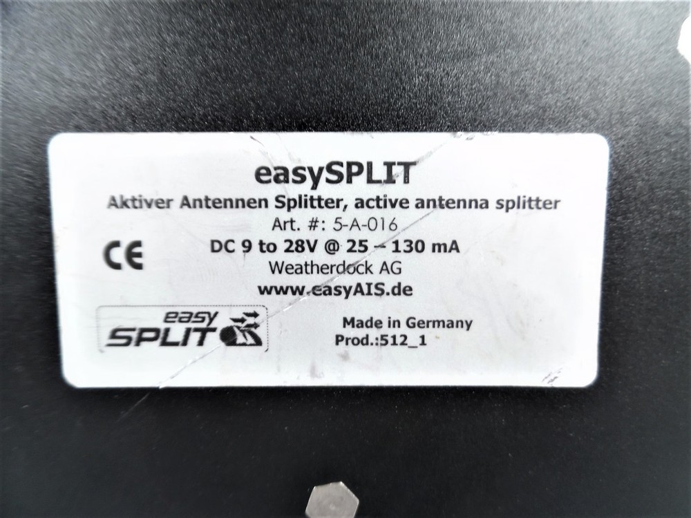 Weatherdock AG - easySPLIT - Active Antenna Splitter - TESTED - SPLITTER ONLY!!