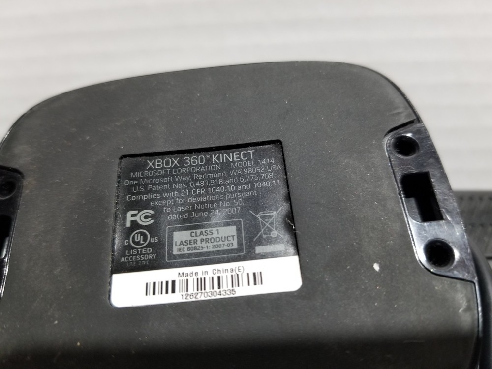 Official Microsoft Xbox 360 Kinect Motion Sensor Bar! ~ Works Great! Fast Ship!