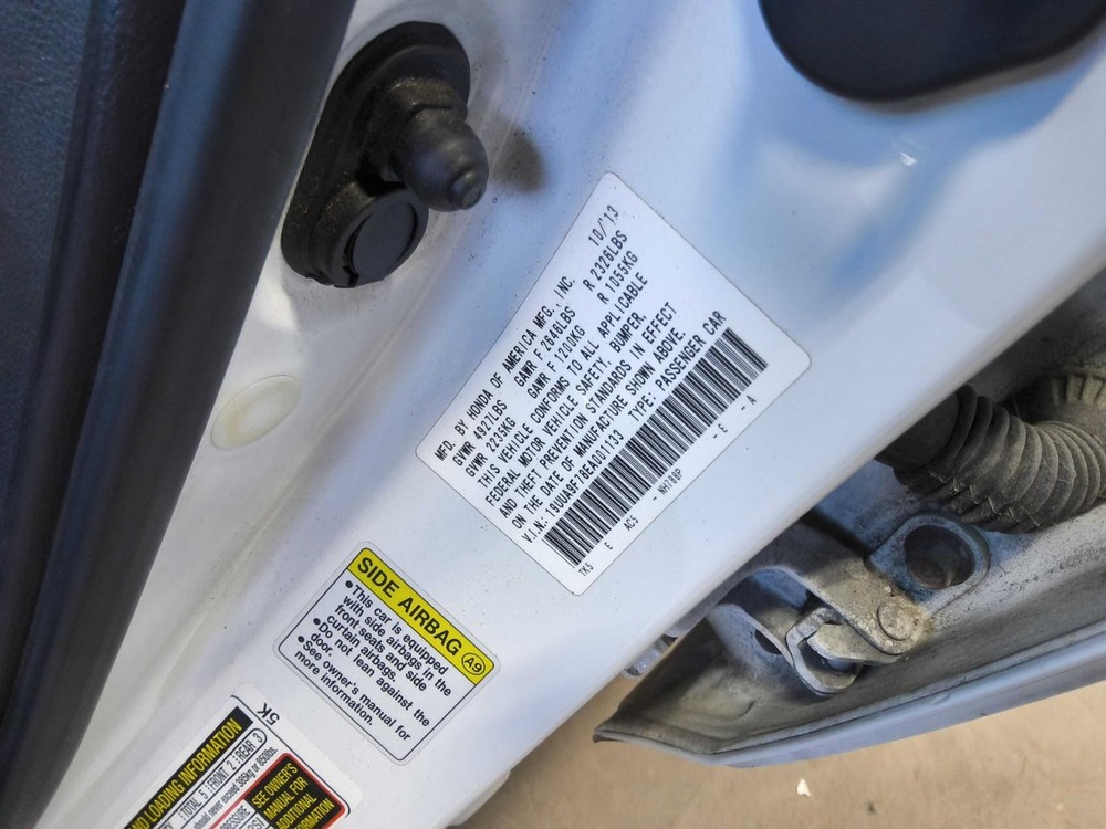 Used A/C Selector Switch fits: 2014 Acura Tl Grade A