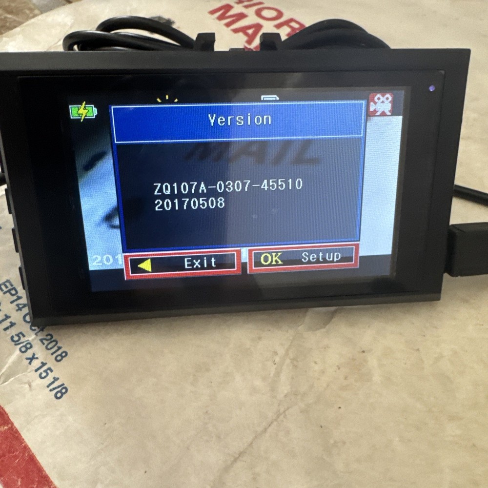 Dash Cam 1080p Car and Driver (CDC-608) Full HD