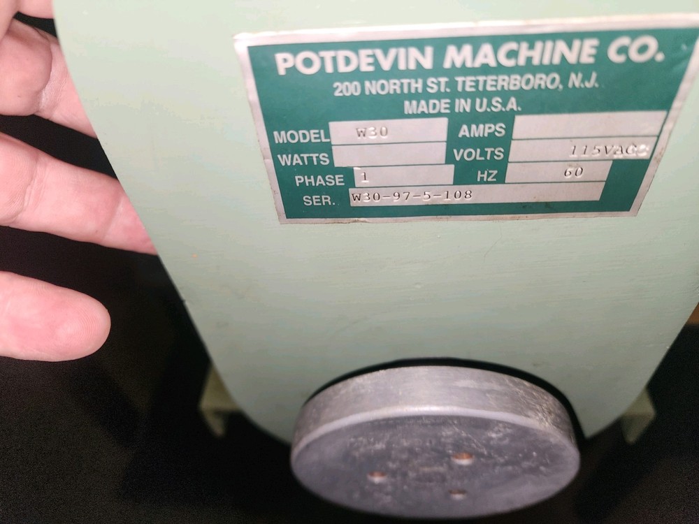 Potdevin W30 Rotary Press