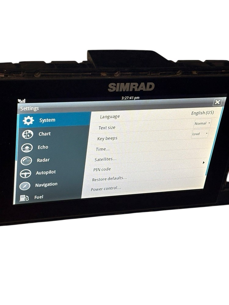 Simrad NSS9 Evo 2 Multifunction Display Includes Power Cable