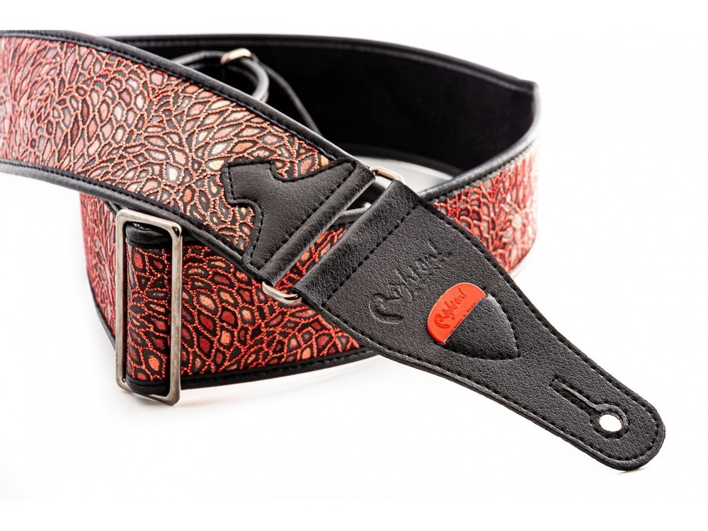 RightOn! Talisman Alien Red Guitar Strap