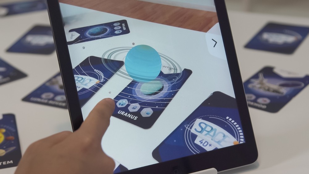 Space 4D+ AR Flashcards | Augmented Reality Learning Cards for Kids | STEM Gift