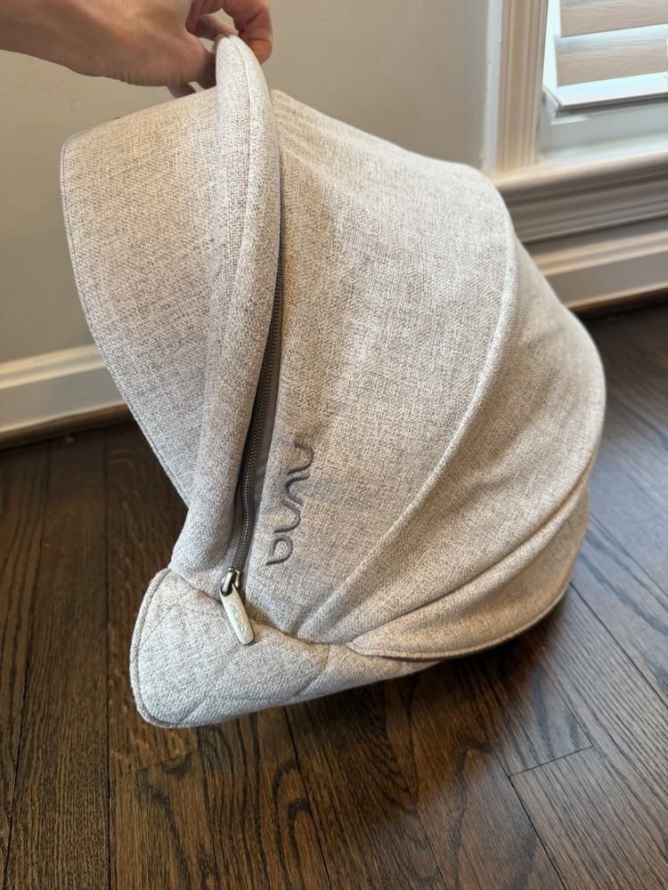 Nuna Demi Next Stroller Canopy Replacement Grey NEW