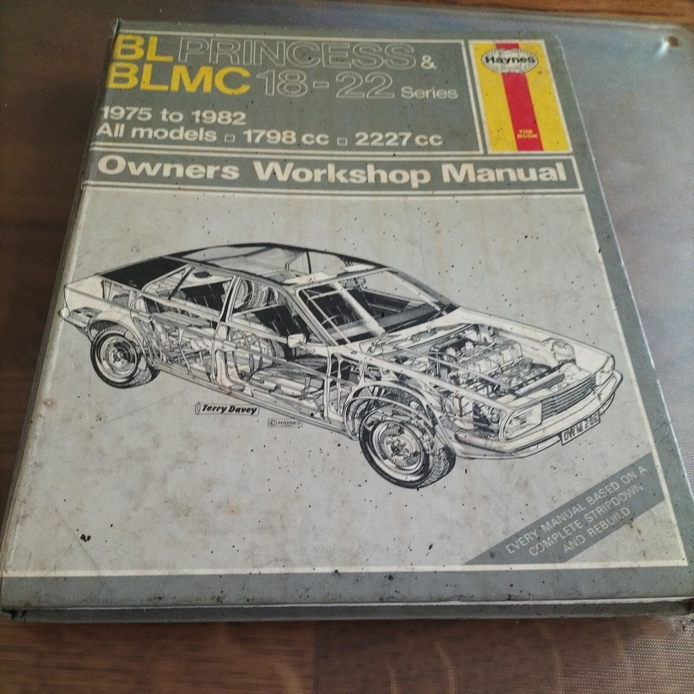 Haynes Workshop Manual For BL Princess