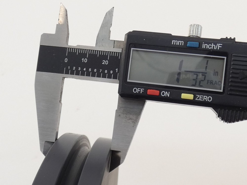 SKF Plastic Pulley 6" Dia 1/4" Cable