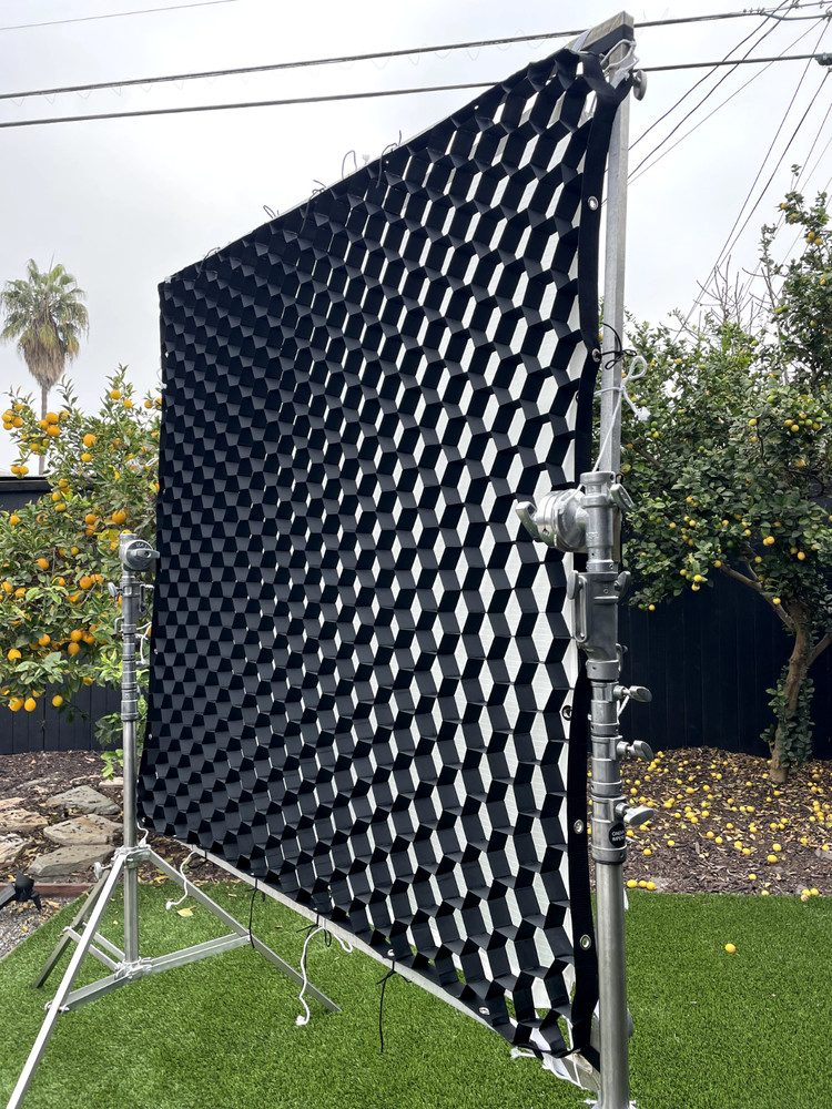 6' x 6' - 40 Degree Hexo Control Grid Soft Egg Crate ( LCD )