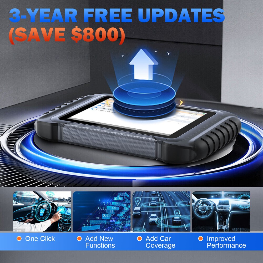 XTOOL D8S Bidirectional OBD2 Scanner Topology Map Diagnostic Tool Key Programmer