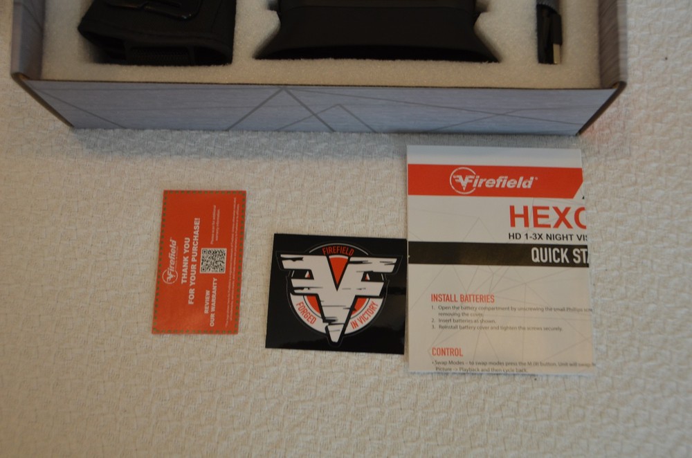 Firefield Hexcore HD 1-3X Night-Vision Binoculars NIB