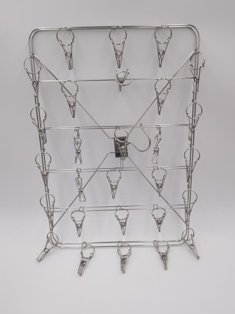 STACK!T 28 Clip Stainless Steel Drying Rack