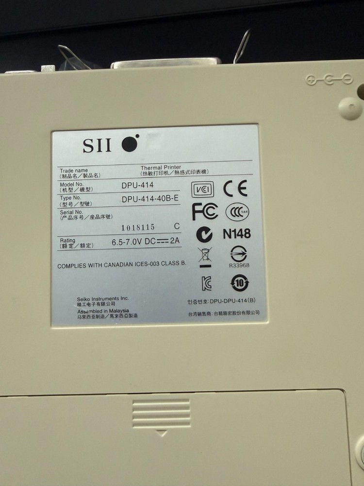Seiko DPU-414 Thermal Printer