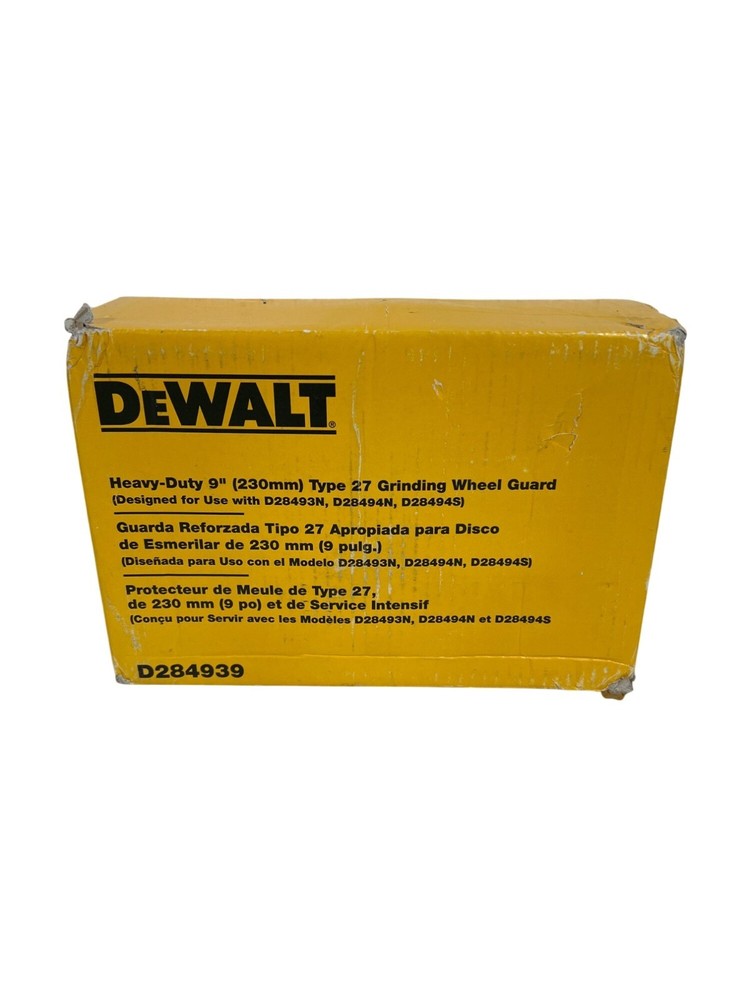 DeWalt 9" Keyless Guard (Type 27 Wheels) - New, Open Box