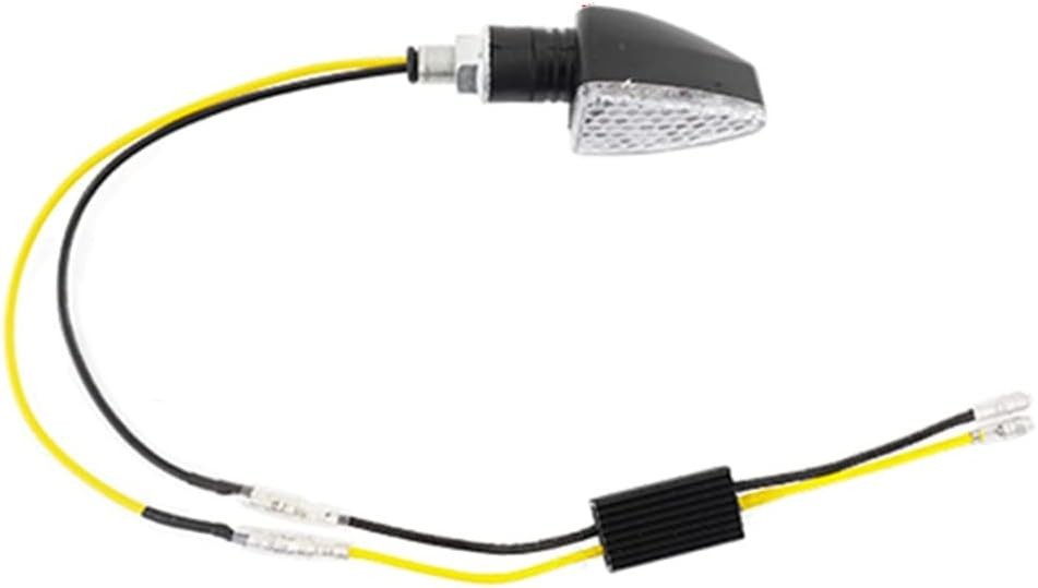 4 Pcs Motorcycle LED Turn Signal Decoder Load Resistors, 10W 10Ω Flash Fix Erro