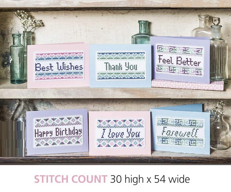 BAND SAMPLER  CARDS   CROSS STITCH  PATTERN ONLY   EQ - RWR