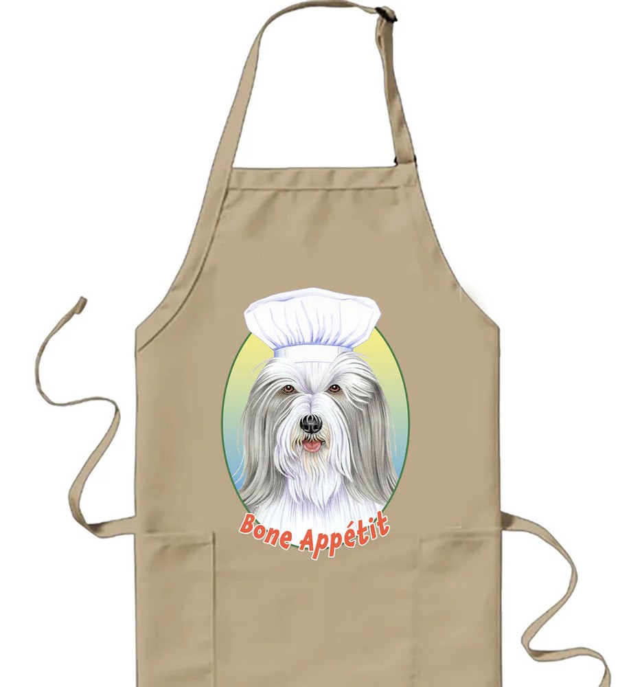 Bearded Collie Cookin' Apron