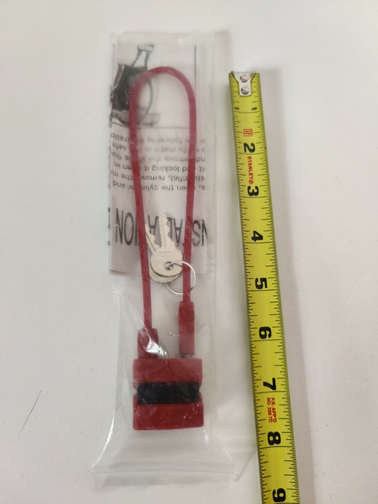 Gun Lock Cable Two Keys
