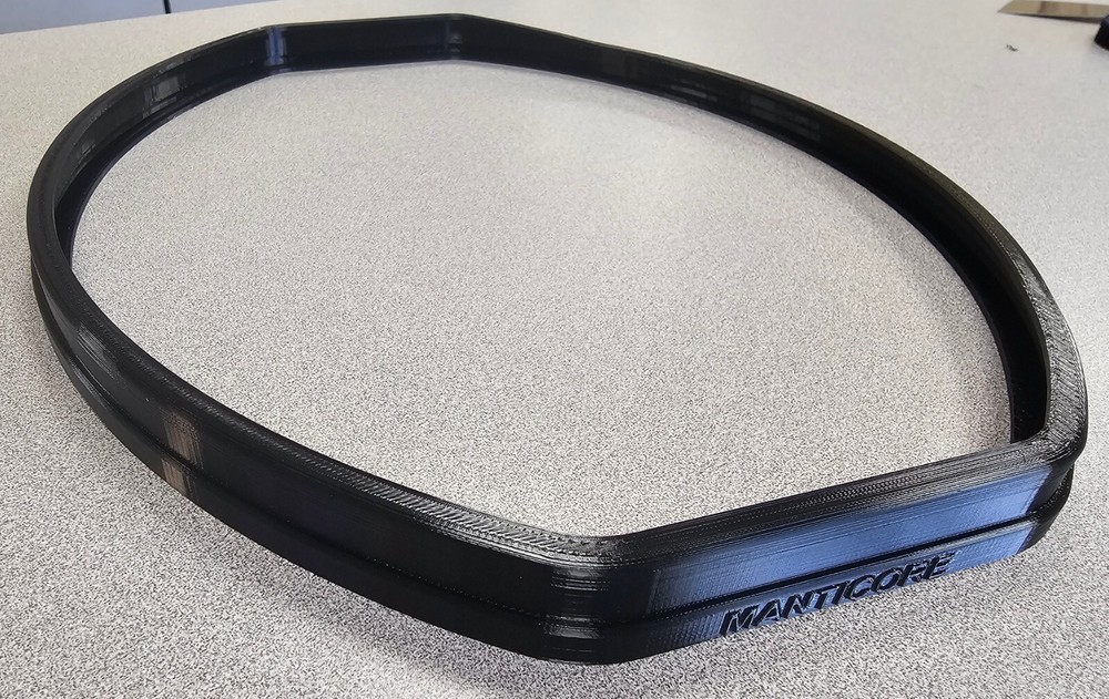 Minelab Manticore 15" Contoured Rubber Guard. ~Black~