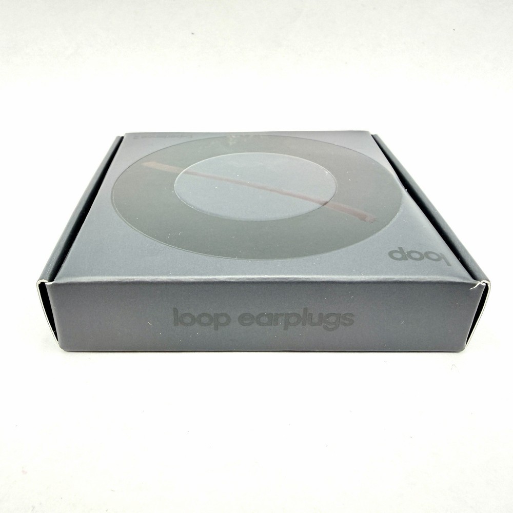 Loop Experience 2 earplugs Noise Reduction 12 Black- NEW & SEALED