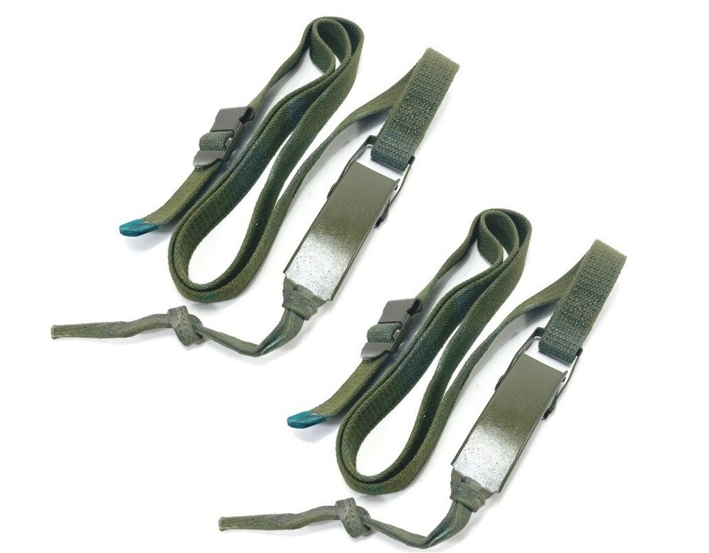 Cargo quick release strap Cotton Canvas 2-pack