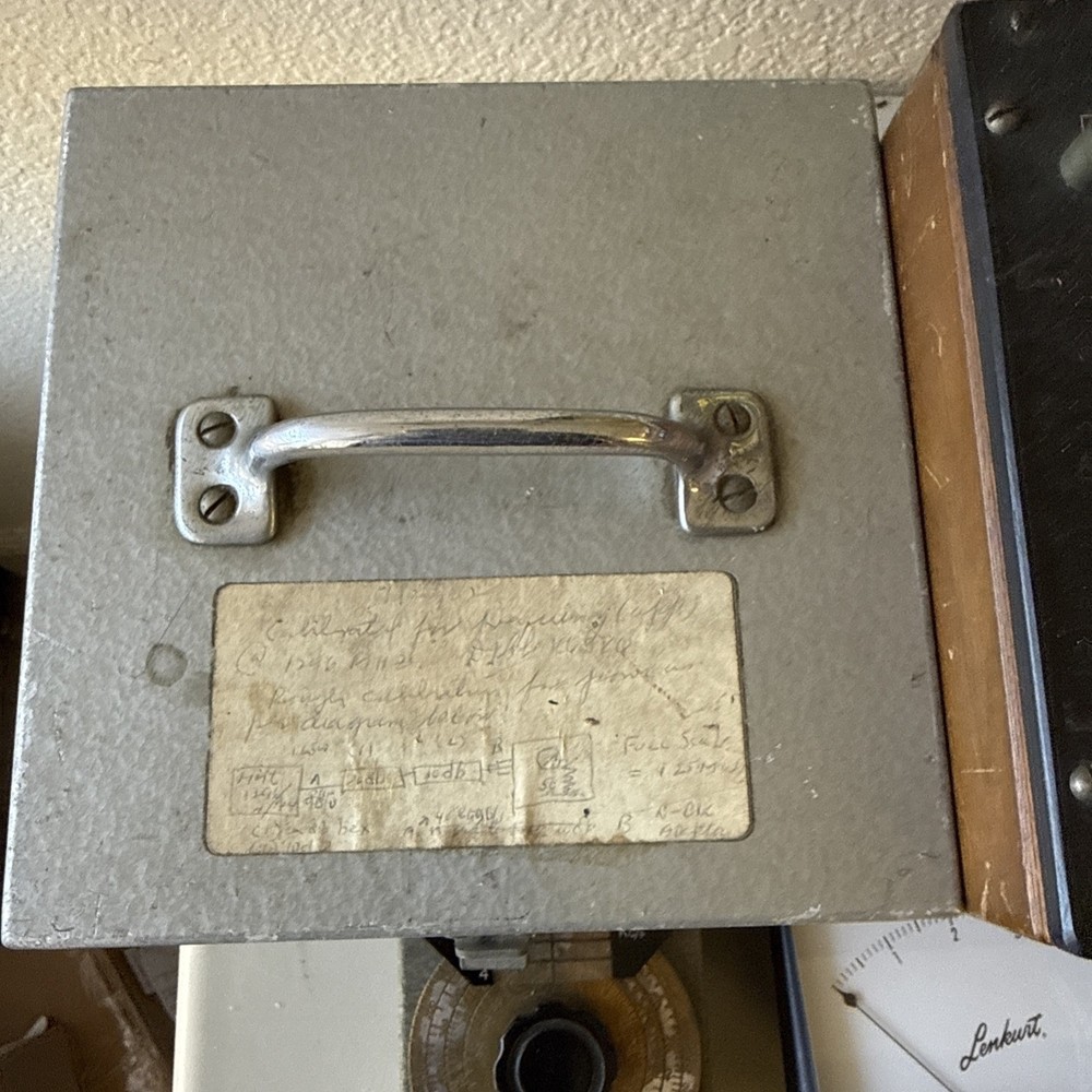 Vintage Frequency Meters / Or Steampunk Decoration