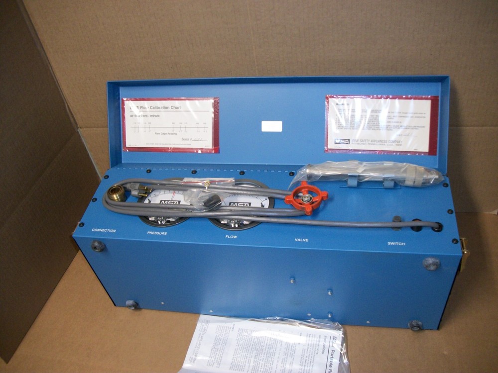 NEW MSA PORTABLE REGULATOR TESTER ll LOT 2