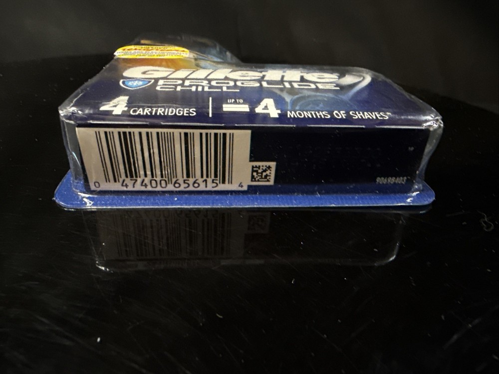 Gillette Proglide Chill Replacement Blades 4 Cartridge