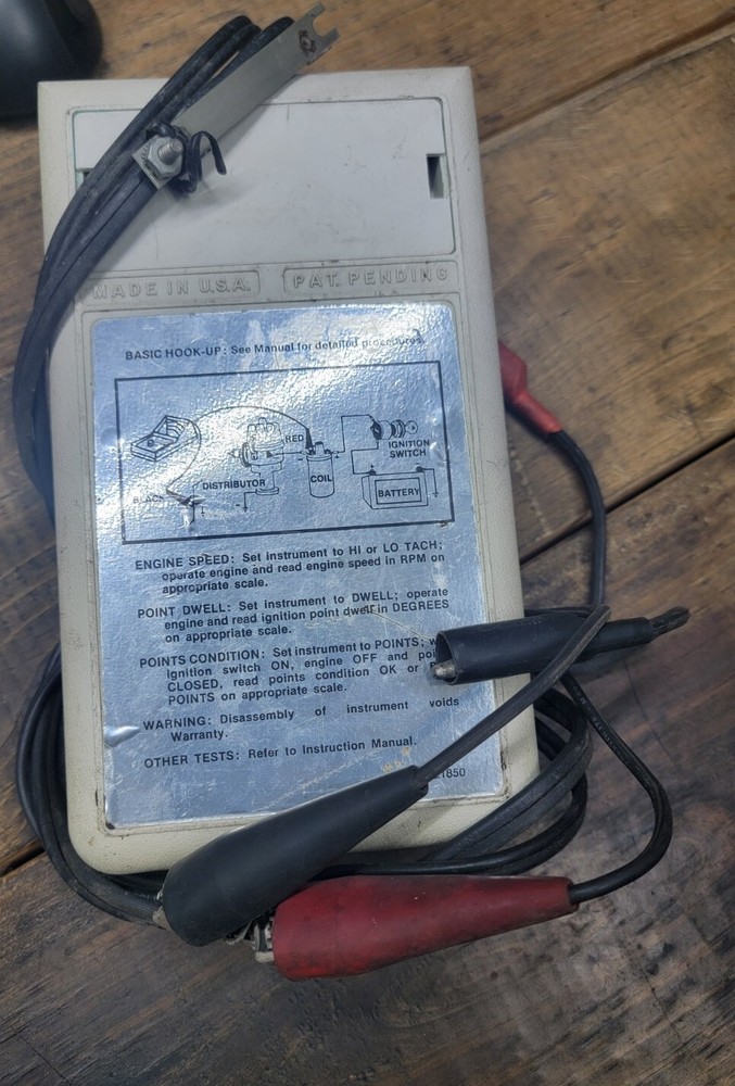 Vintage DIXCO Pro Tester 10 Diagnostic Analyzer Multimeter