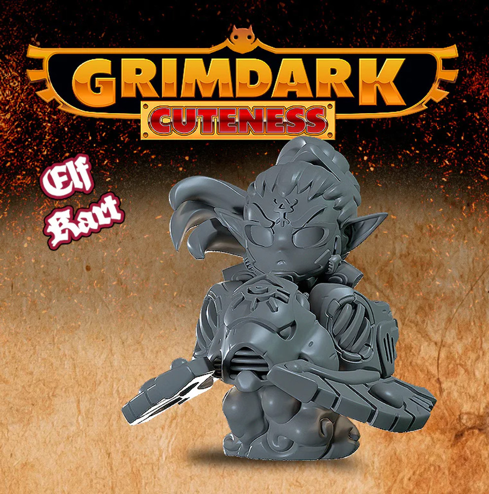 Grimdark Cuteness - Elf Kart