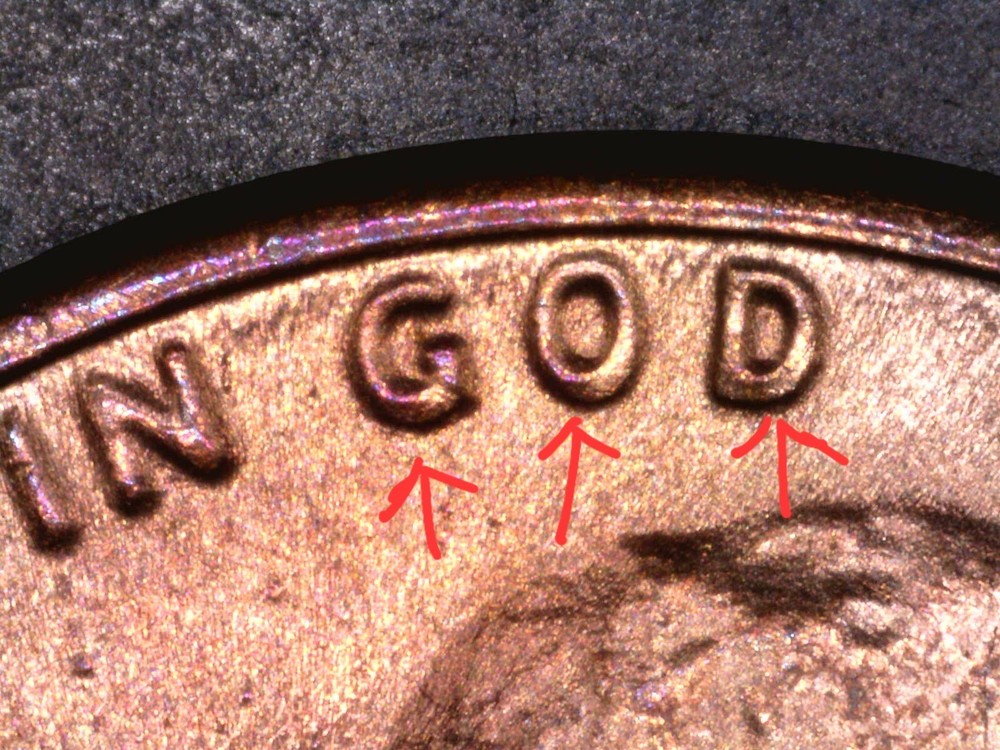1982 Lincoln Cent Coin DDO + Die Crack