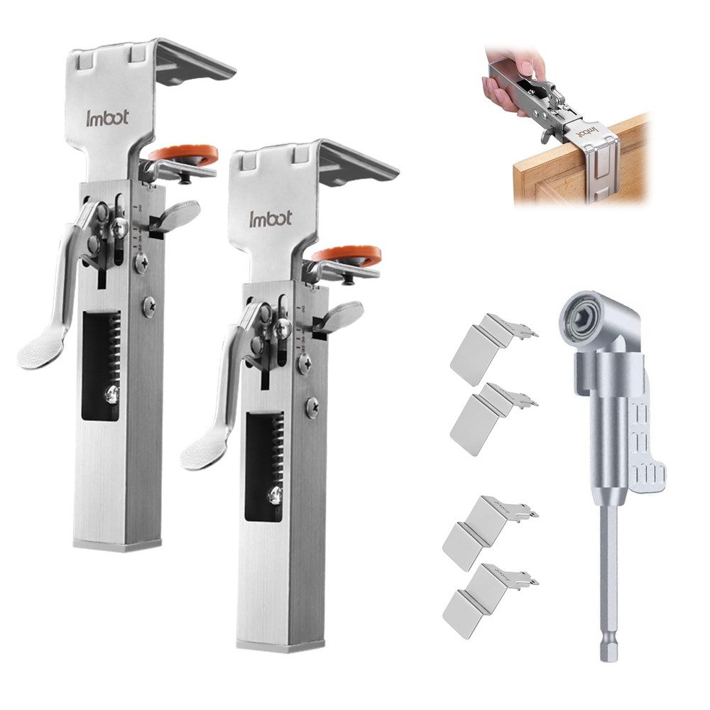 2 Pack Drawer Front Installation Clampsï¼ŒQuick-Install Drawer Mounting Clips