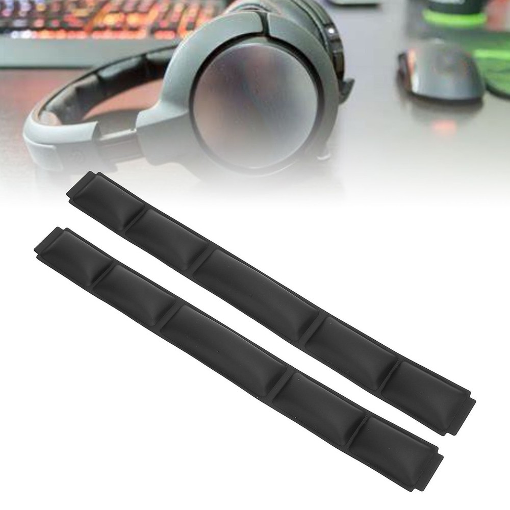 2PCS Replacement Headband Pad Kit Comfortable Protein Leather High Elasticity H
