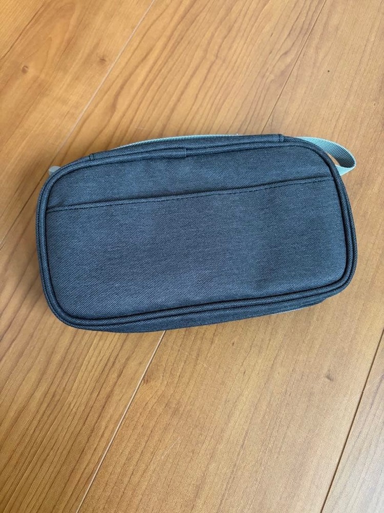 Gadget Pouch, Semi-Clear Material, Black