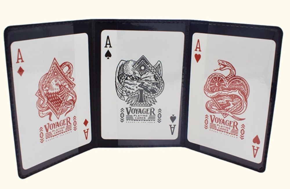 Magician’s Keep Card Packet Tricks Together Folding Wallet Deluxe 2 Pack!
