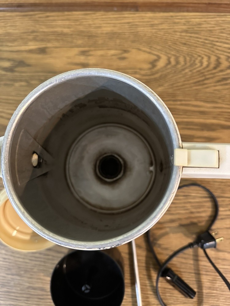 Vintage WEST BEND 9 Cup Coffee Percolator Automatic Maker Model 94028