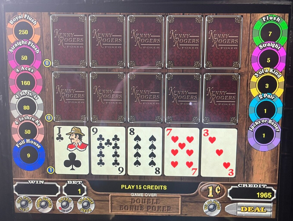 IGT Kenny Rogers Multi-Hand Poker Software