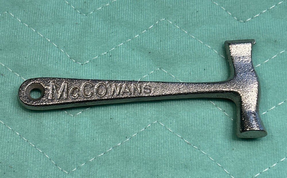 Vintage McCowans Toffee Hammer ~ 4.25" ~ Candy Tool