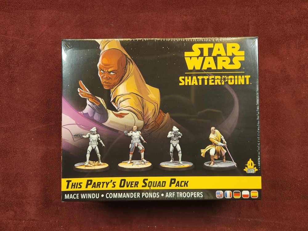 This Party's Over Squad Pack Mace Windu Star Wars Shatterpoint